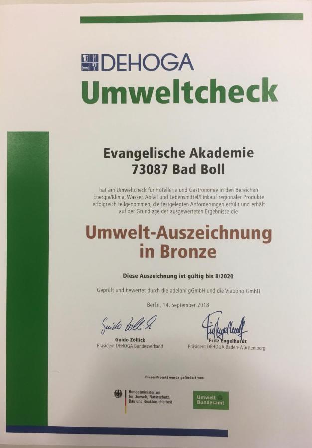 Evangelische Tagungsstaette Bad Boll Kültér fotó